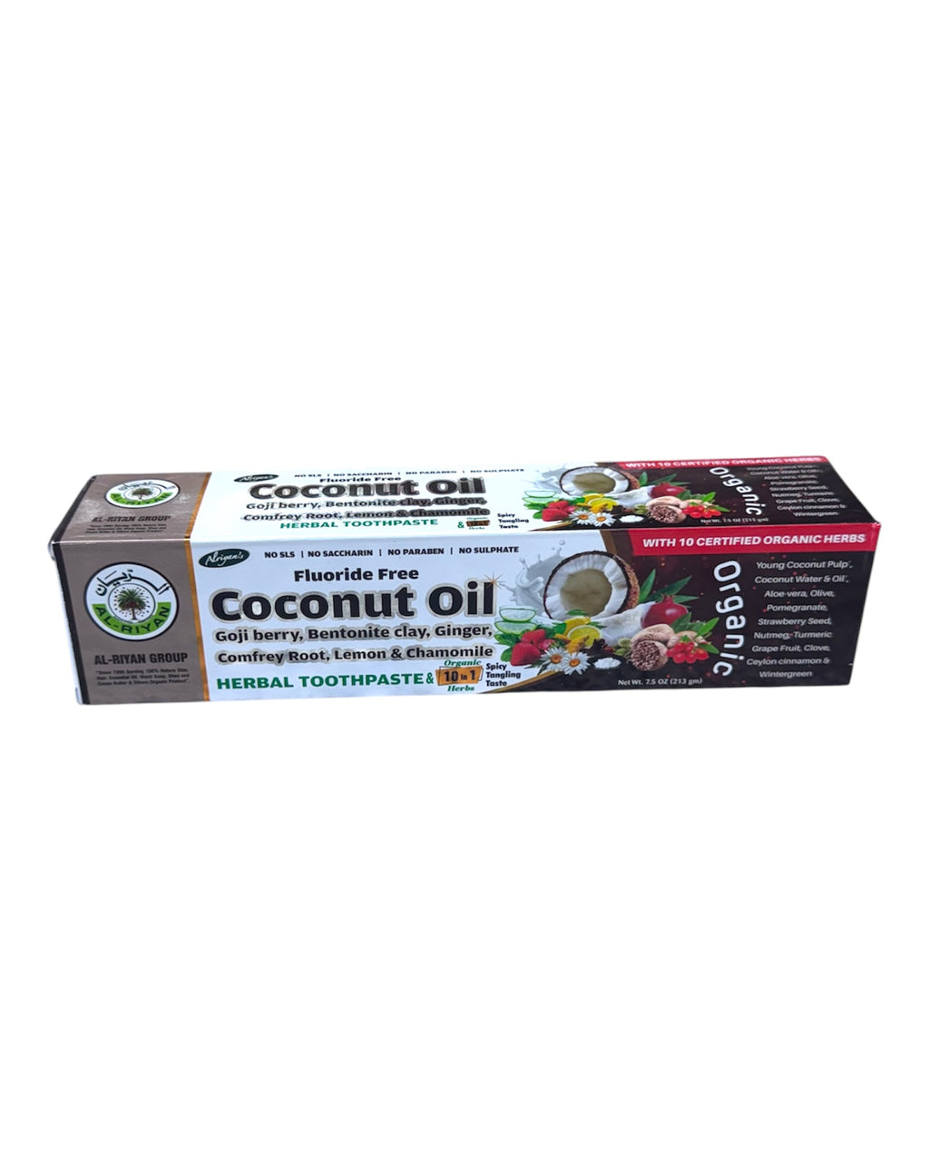 Natural Toothpaste Fluoride Free