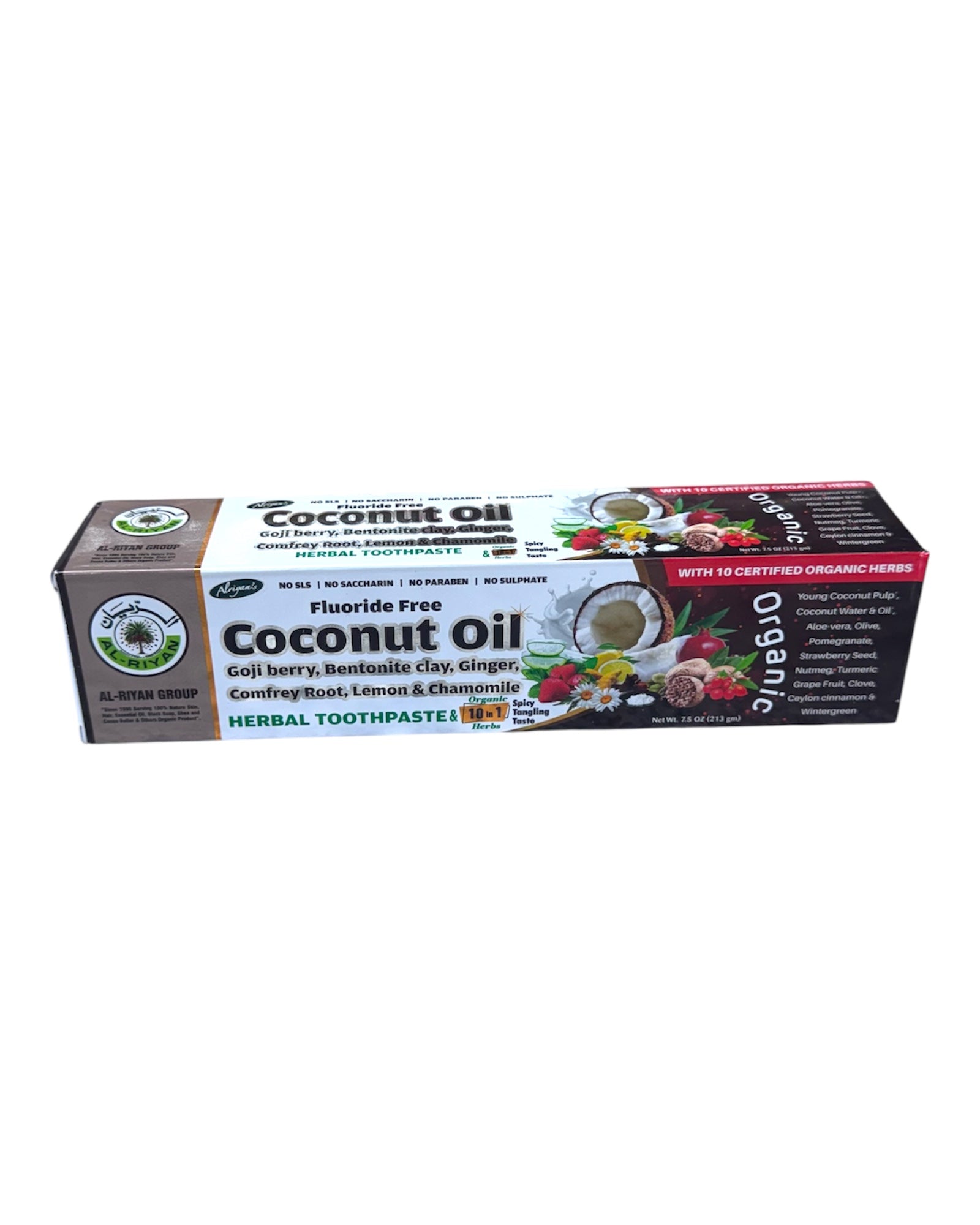 Natural Toothpaste Fluoride Free