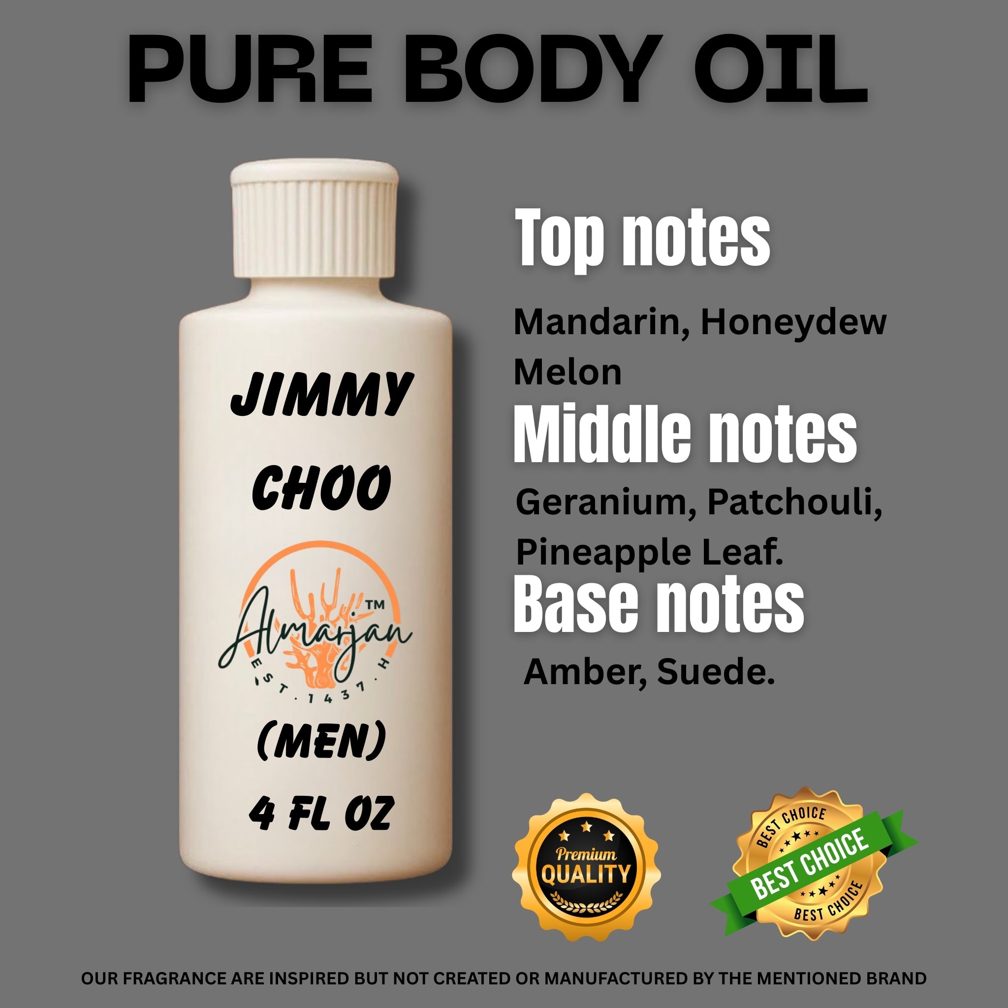 Jimmy Choo type Body oil