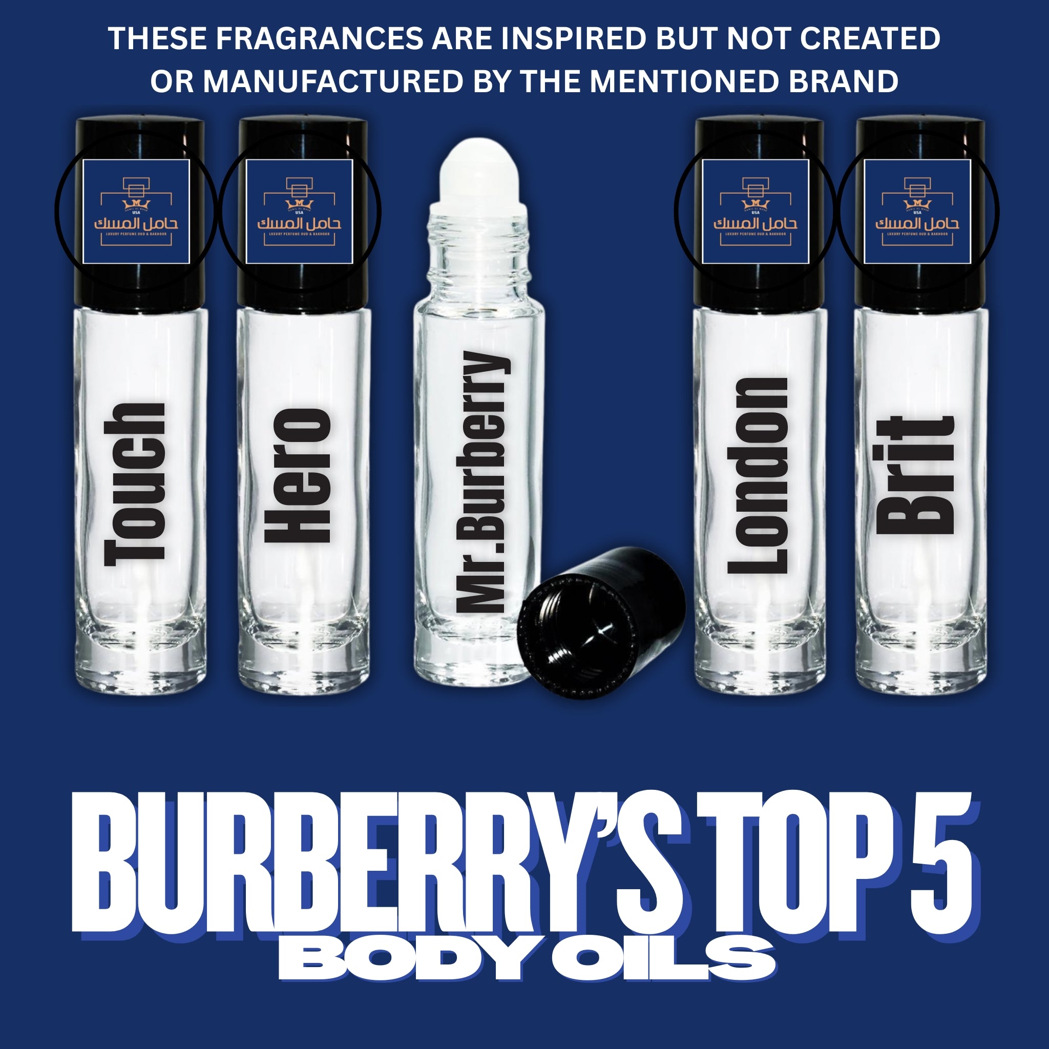Burberry’s type top 5 body oils travel size