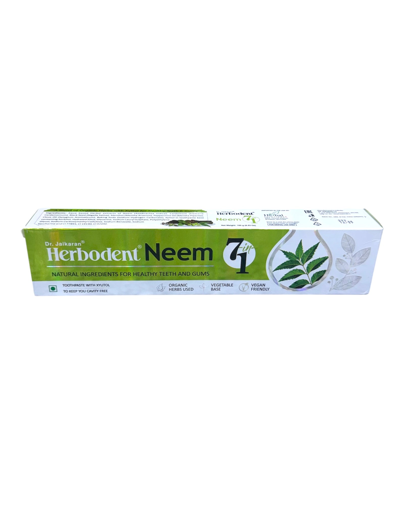 Natural Toothpaste Fluoride Free