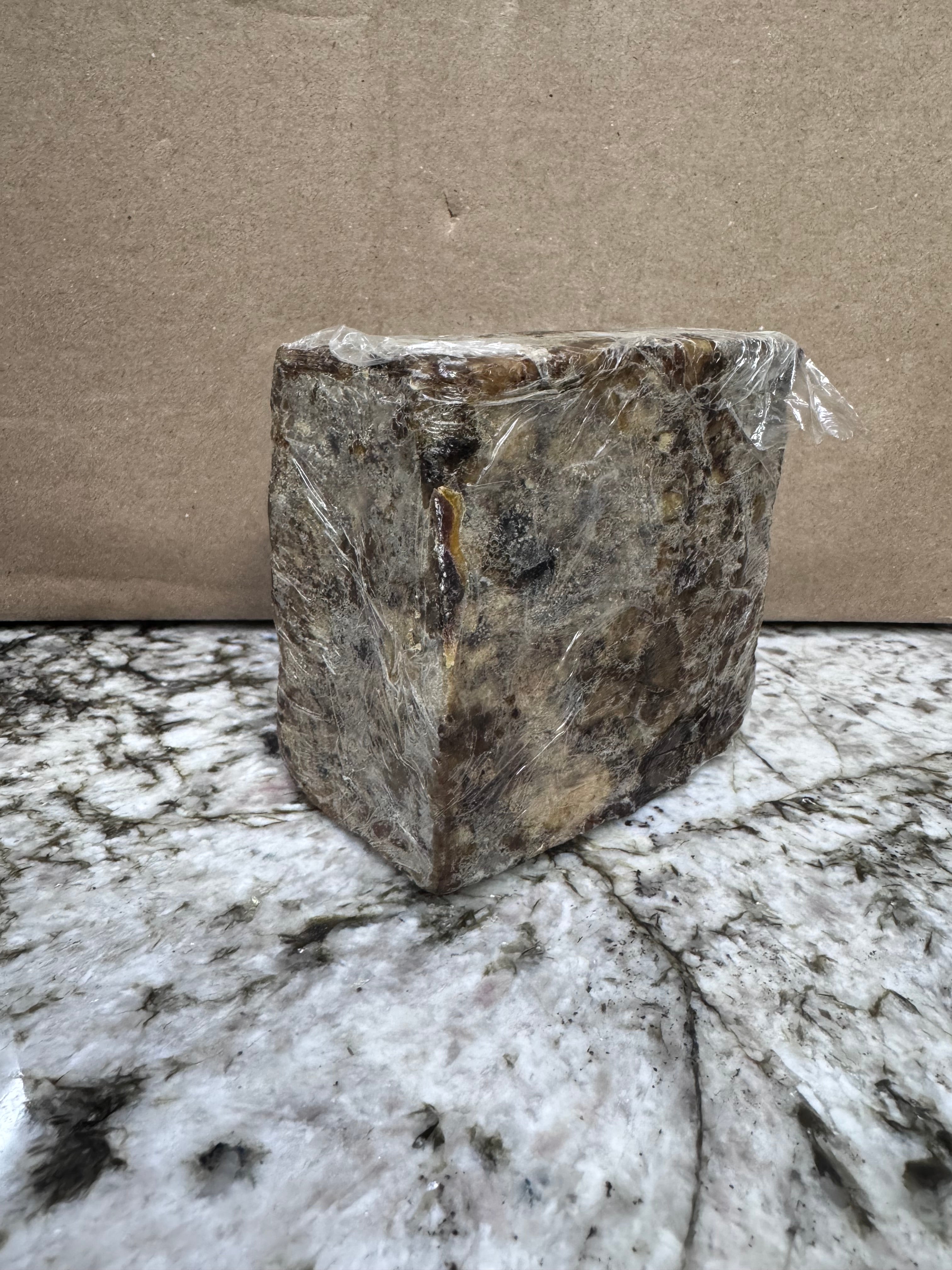 Raw African Black Soap