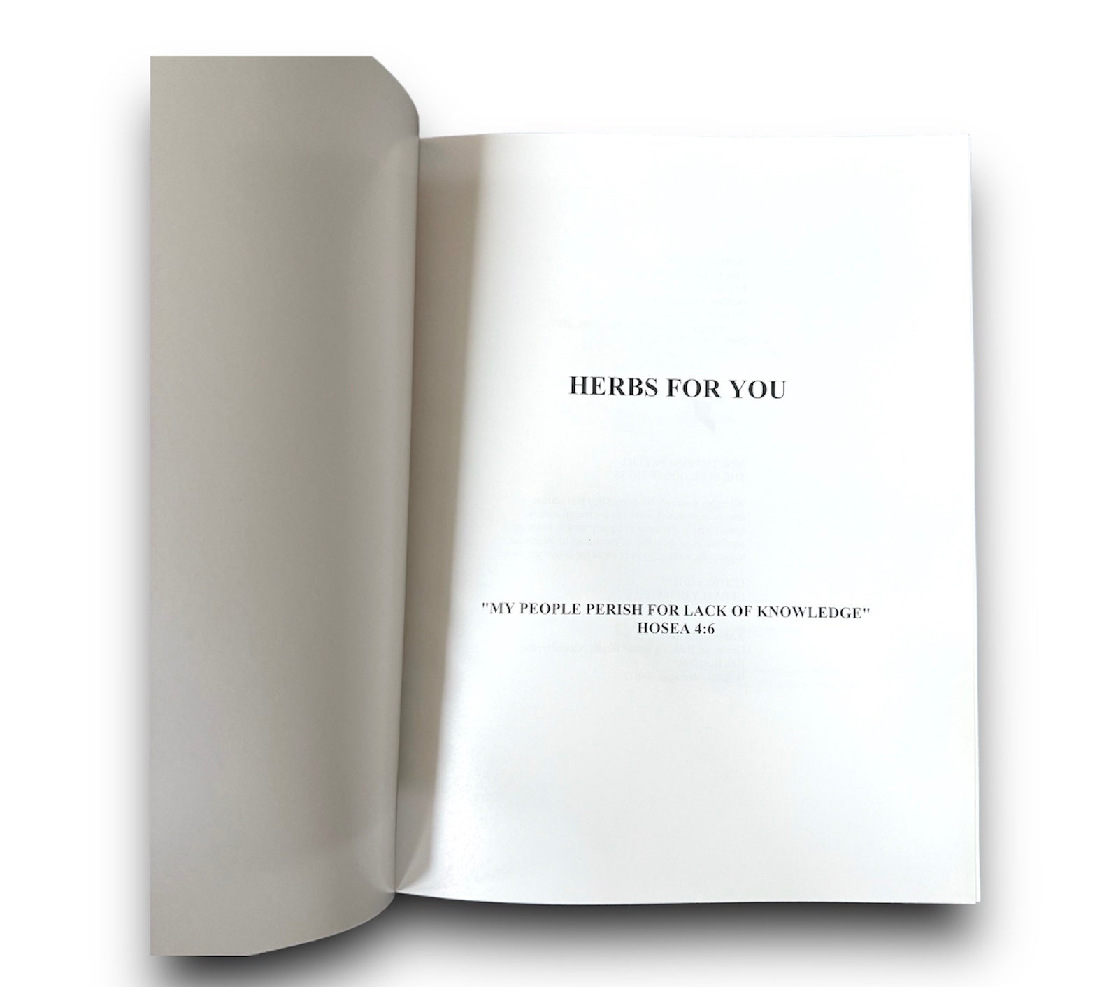 HERBS FOR YOU BY: DR. A.B Howard herbalist book