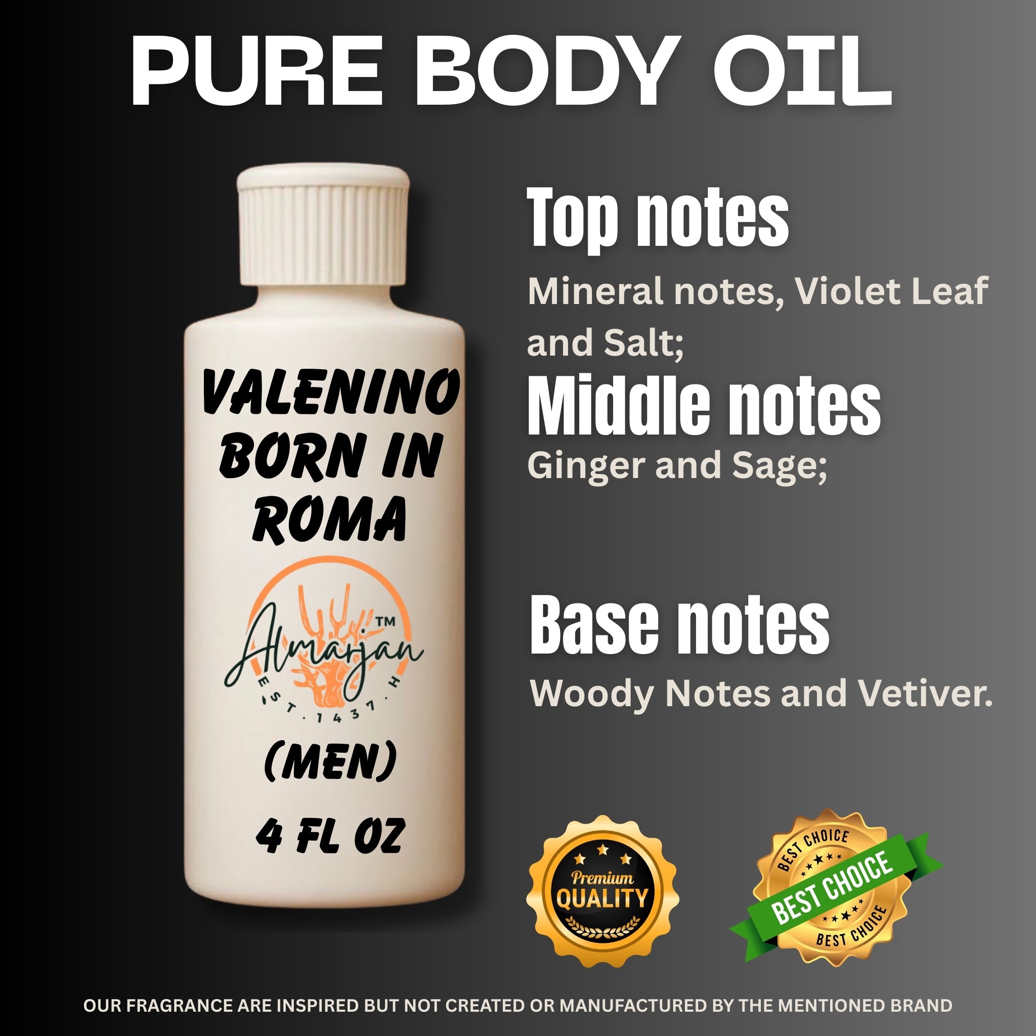 Valentino Born in Roma type Body oil
