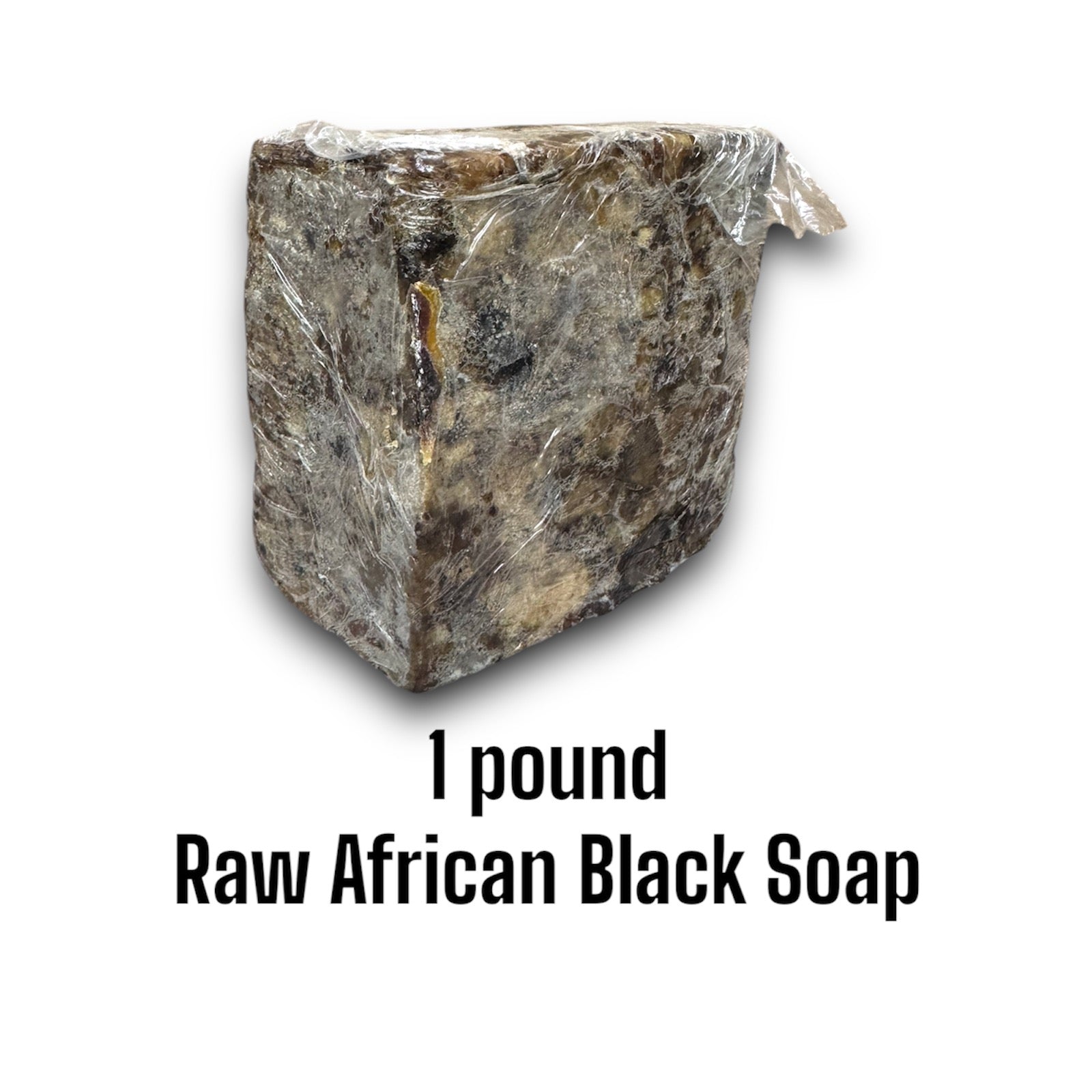 Raw African Black Soap