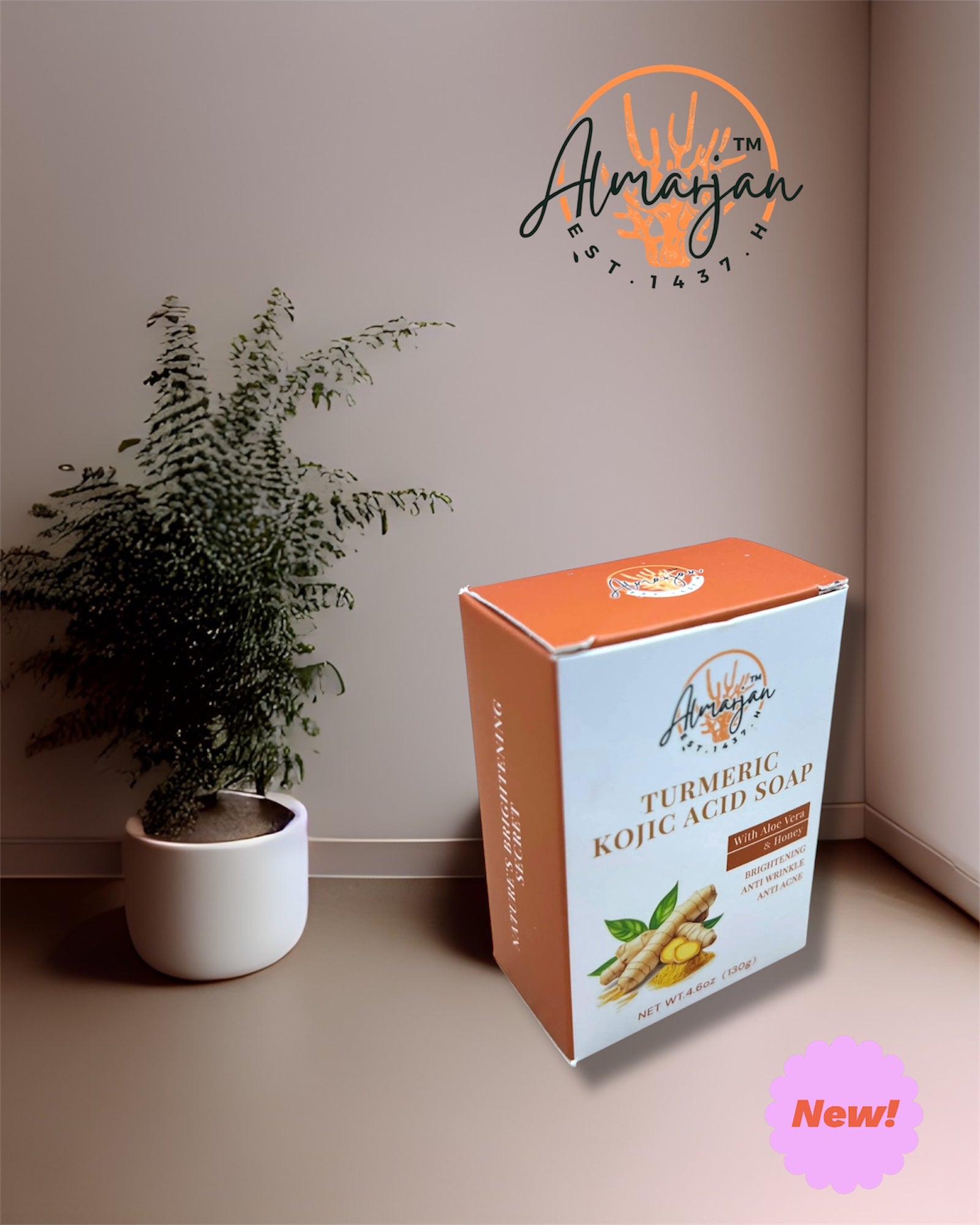 TURMERIC & KOJIC ACID SOAP